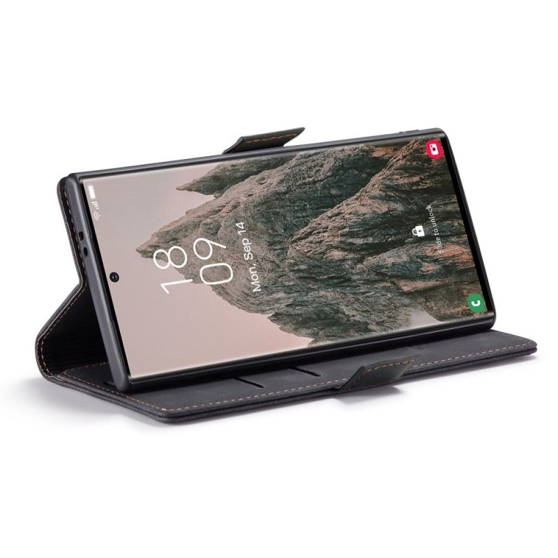 Δερματινη Θηκη Samsung Galaxy S25 Ultra 5g Σουέτ Με Θήκη Caseme