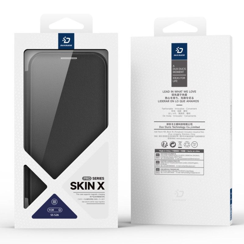 Δερματινη Θηκη Samsung Galaxy S26 Dux Ducis Skin X Pro Σιλικόνης