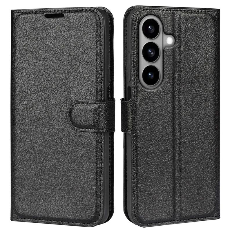 Δερματινη Θηκη Samsung Galaxy S26 Λίτσι Faux Δέρμα Σιλικόνης