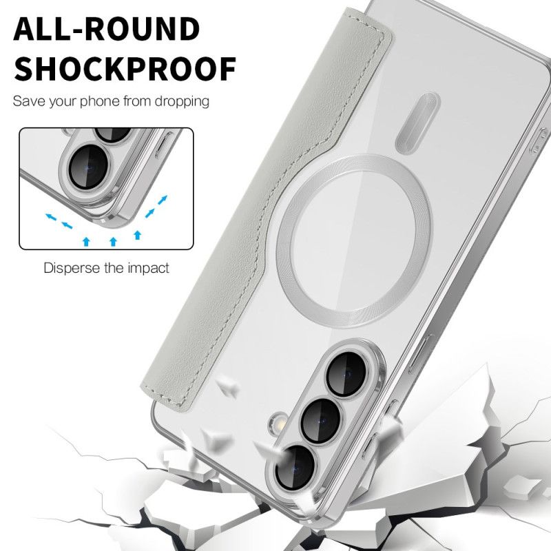 Δερματινη Θηκη Samsung Galaxy S26 Μαγνητικός Με Θήκη Κάρτας Και Προστασία Rfid