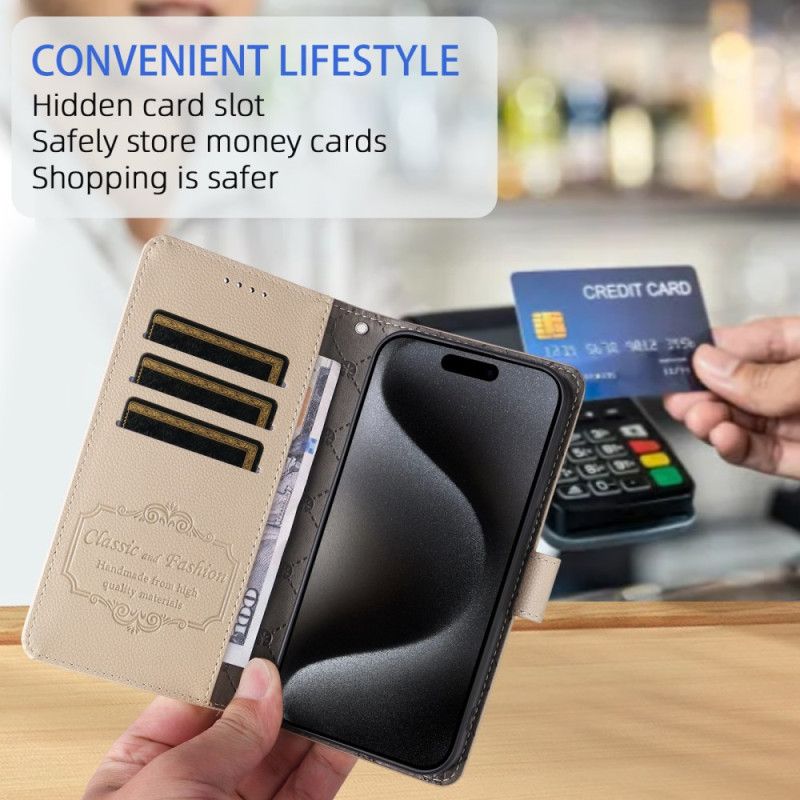 Δερματινη Θηκη Samsung Galaxy S26 Plus Αποκλεισμός Rfid Και 3 Υποδοχές Καρτών