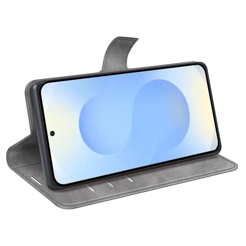 Δερματινη Θηκη Samsung Galaxy S26 Plus Δερμάτινο Στυλ Σιλικόνης