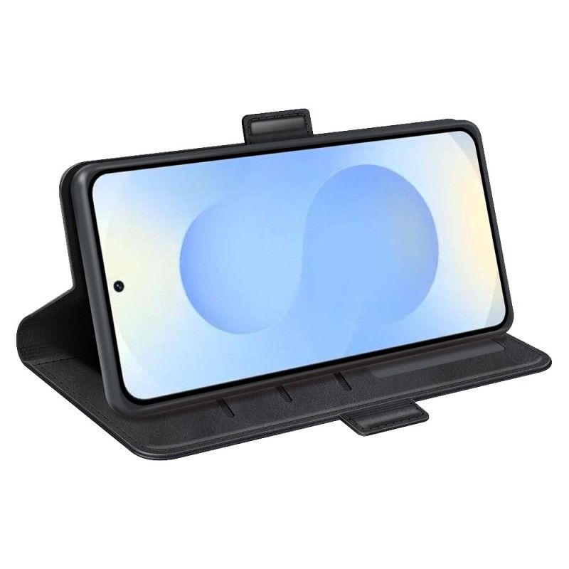 Δερματινη Θηκη Samsung Galaxy S26 Plus Διπλό Κούμπωμα Σιλικόνης