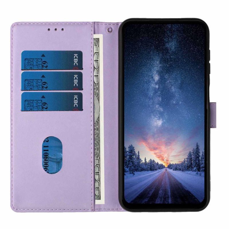 Δερματινη Θηκη Samsung Galaxy S26 Plus Σχέδιο Δέντρου Και Γάτας