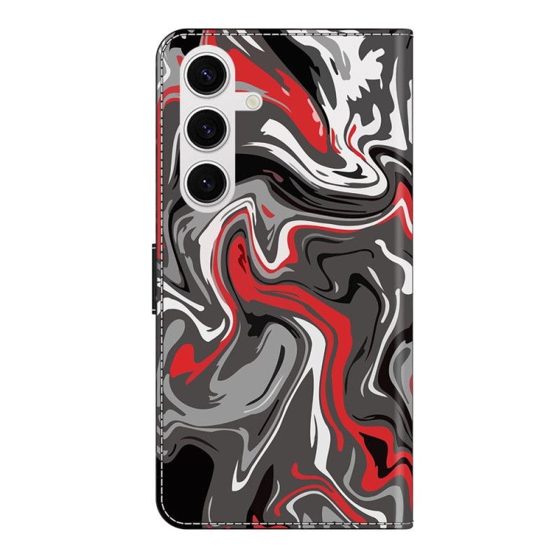 Δερματινη Θηκη Samsung Galaxy S26 Plus Σχέδιο Με Πέτρες Σιλικόνης