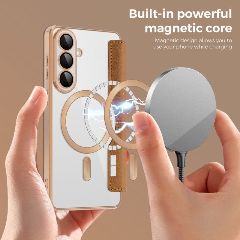 Δερματινη Θηκη Samsung Galaxy S26 Plus Θήκες Κινητών Επενδεδυμένη Θήκη Κάρτας Rfid