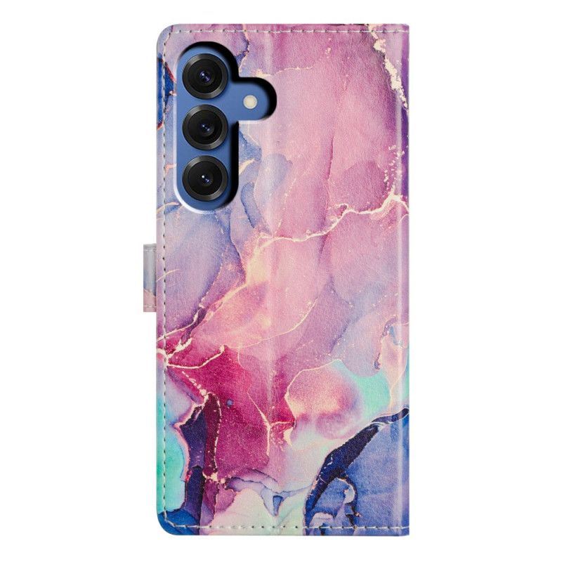 Δερματινη Θηκη Samsung Galaxy S26 Plus Χρωματιστό Μάρμαρο