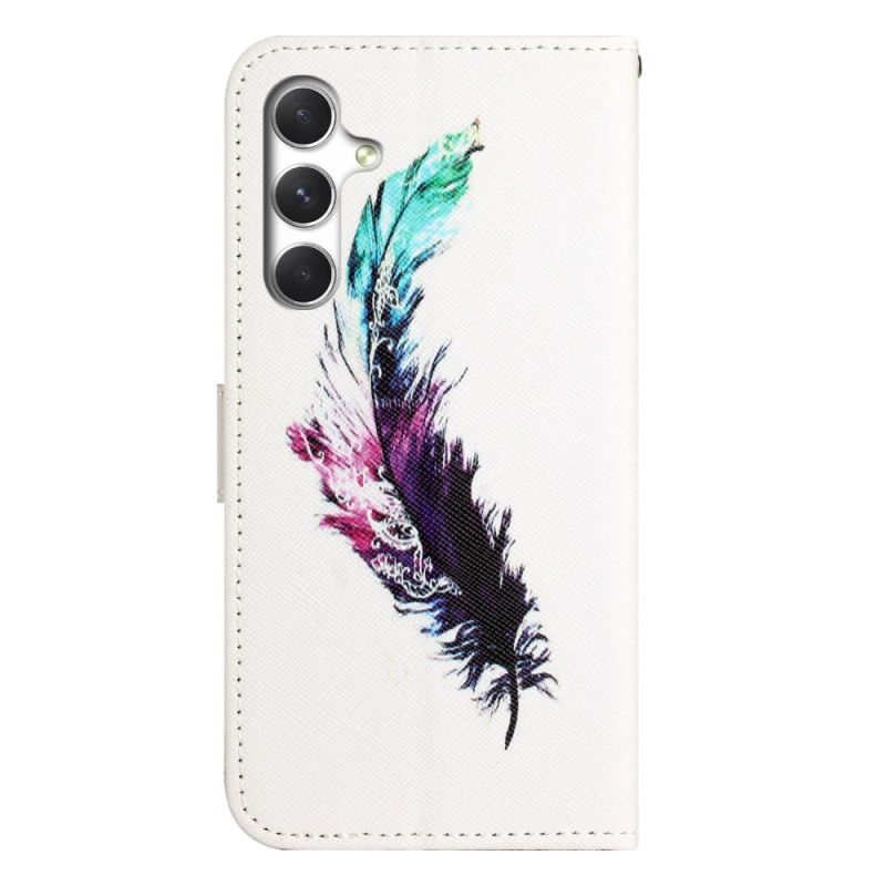 Δερματινη Θηκη Samsung Galaxy S26 Σχέδιο Φτερών