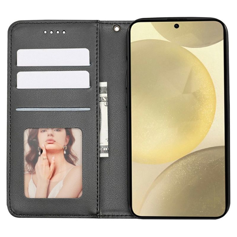 Δερματινη Θηκη Samsung Galaxy S26 Θήκες Κινητών Μοτίβο Πλέγματος