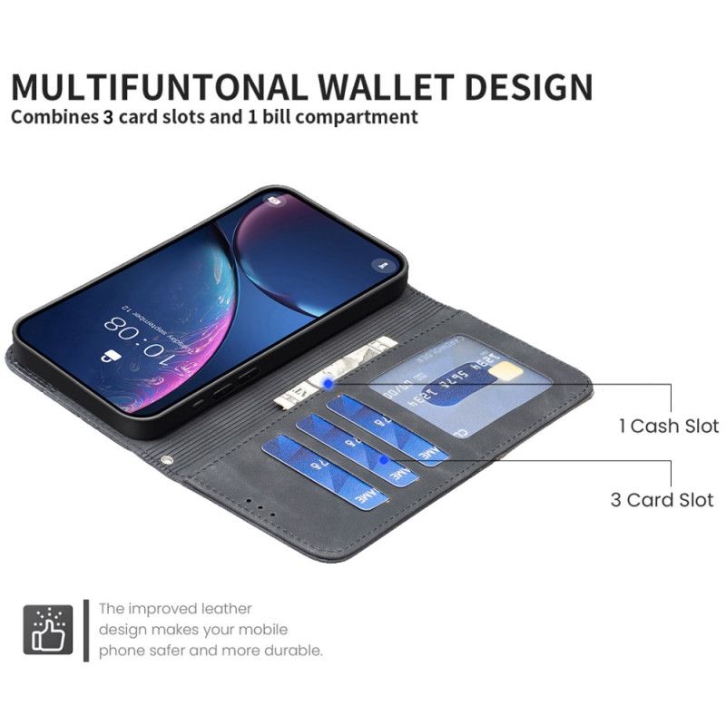 Δερματινη Θηκη Samsung Galaxy S26 Ultra Binfen Γεωμετρικό Χρωμα