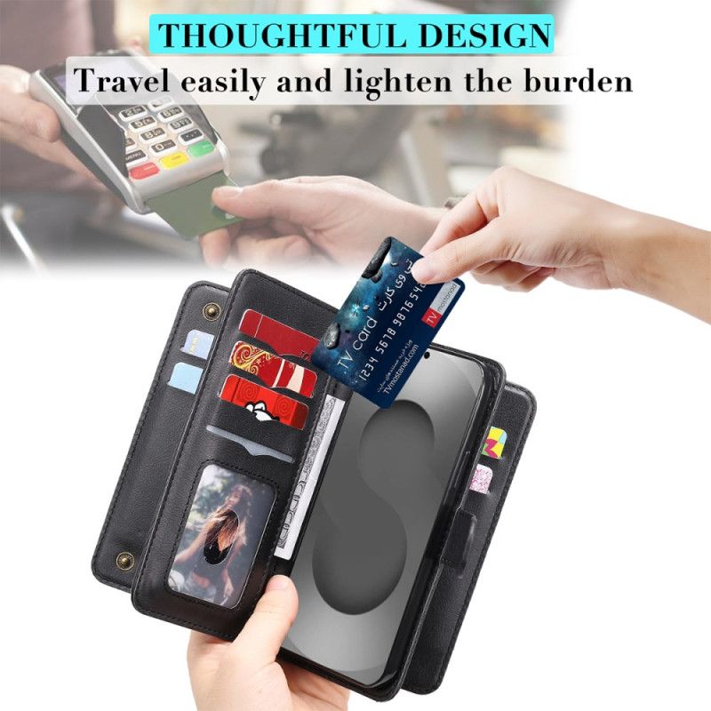 Δερματινη Θηκη Samsung Galaxy S26 Ultra Θήκη Καρτών 10