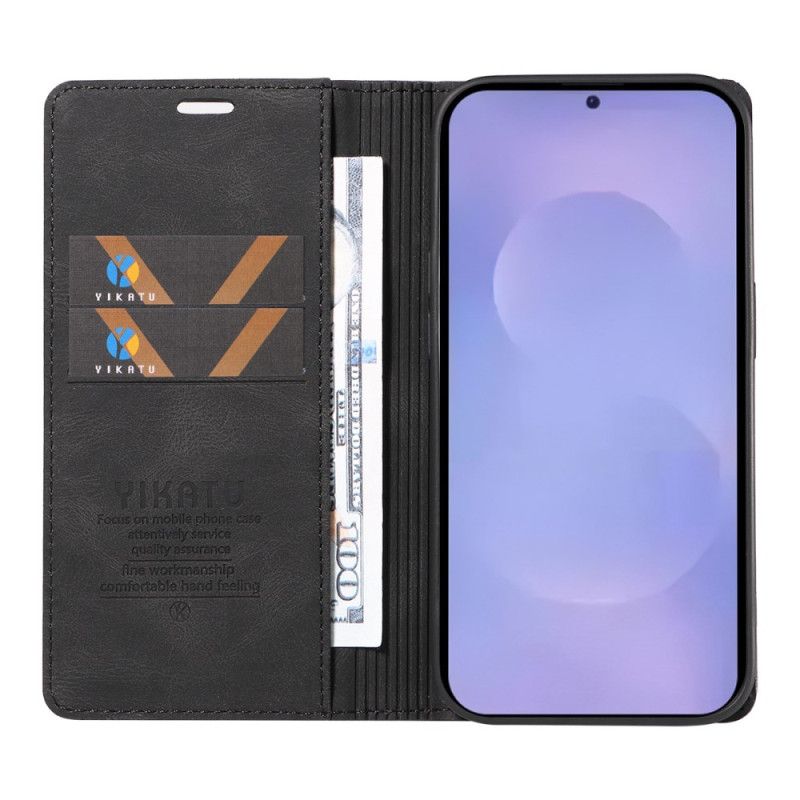 Δερματινη Θηκη Samsung Galaxy S26 Yikatu Σουέτ Εφέ