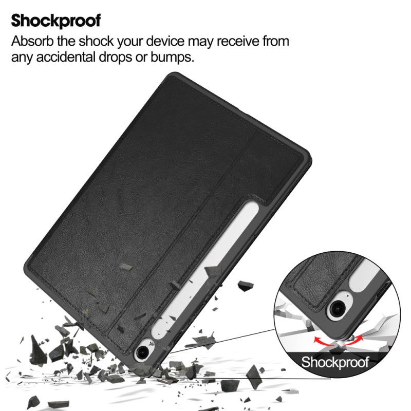 Δερματινη Θηκη Samsung Galaxy Tab S10 Fe Δερμάτινο Εφέ