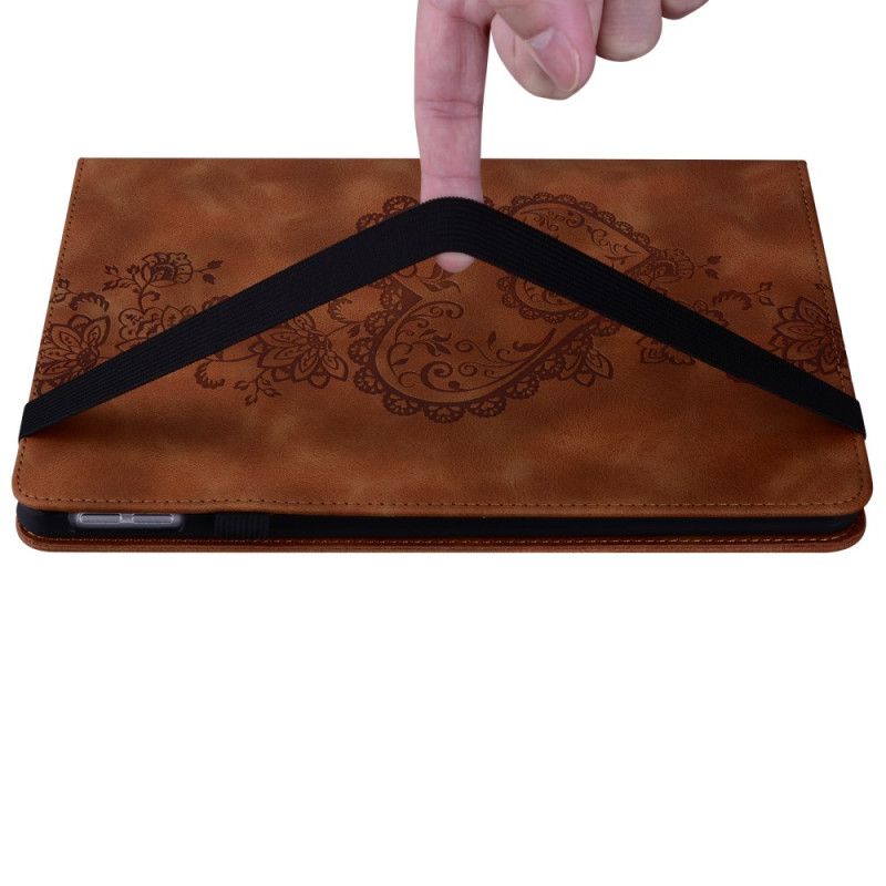 Δερματινη Θηκη Samsung Galaxy Tab S10 Fe Καρδιές Σιλικόνης