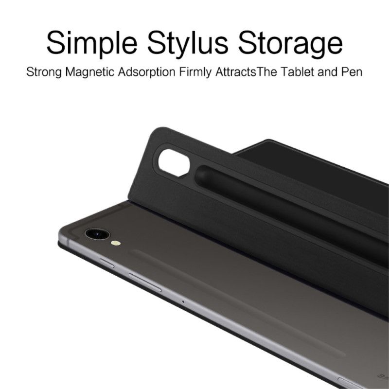 Δερματινη Θηκη Samsung Galaxy Tab S10 Fe Μαγνητική Σιλικόνης