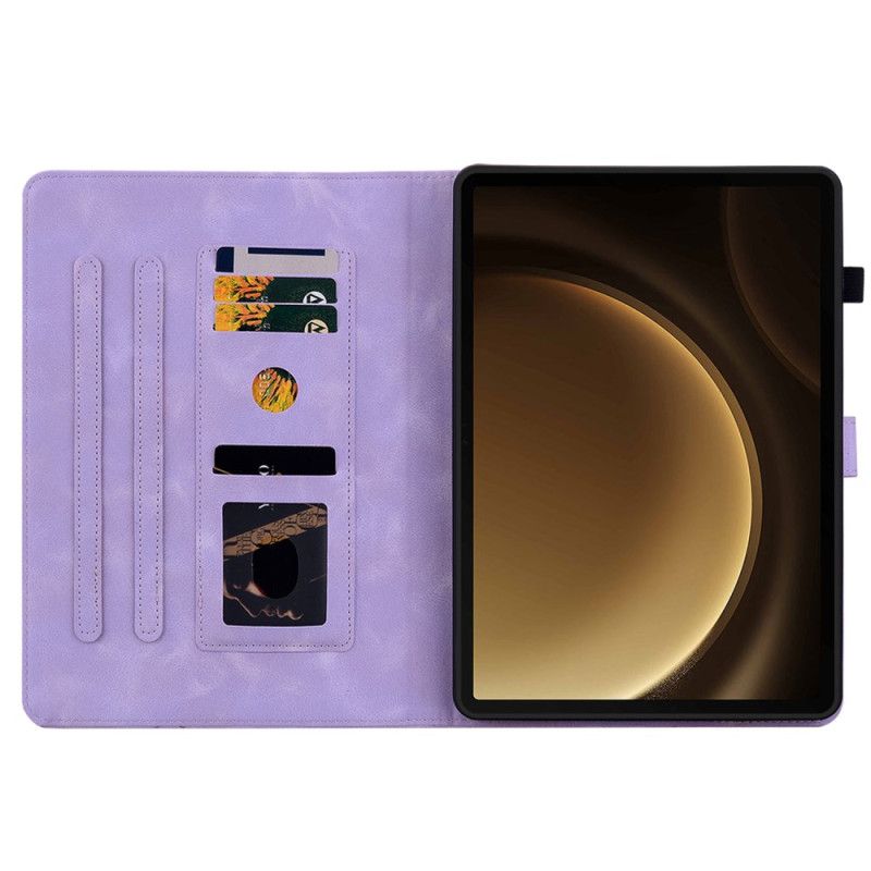 Δερματινη Θηκη Samsung Galaxy Tab S10 Plus Fleur-de-lys