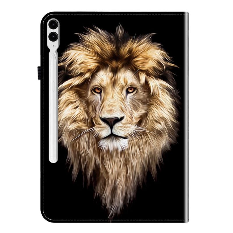 Δερματινη Θηκη Samsung Galaxy Tab S10 Plus Κεφάλι Λιονταριού