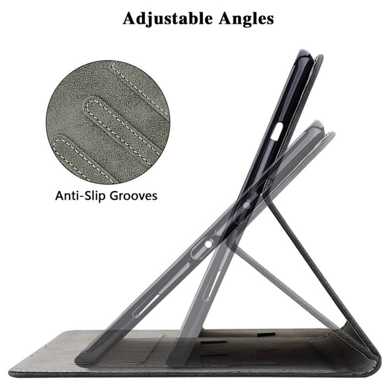 Δερματινη Θηκη Samsung Galaxy Tab S10 Plus Μικρή Τίγρη Με Εφέ Σουέτ