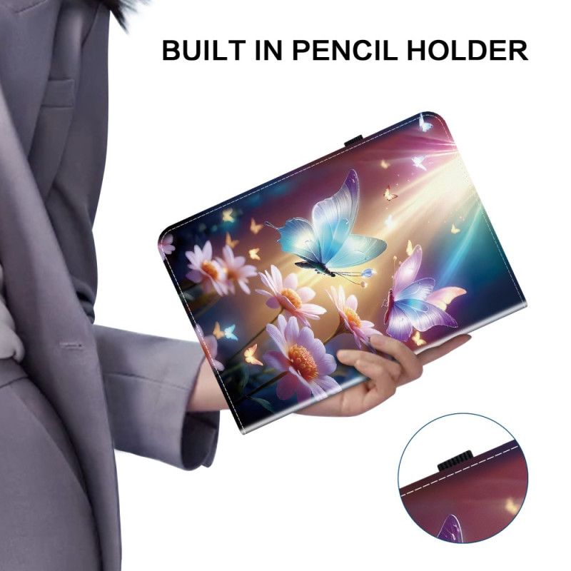 Δερματινη Θηκη Samsung Galaxy Tab S10 Plus Πεταλούδες