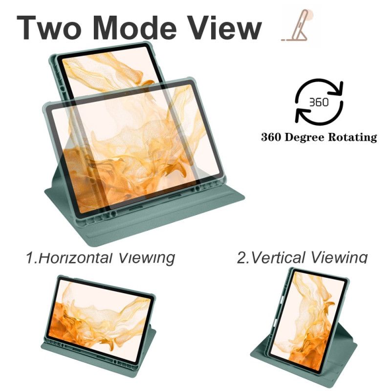 Δερματινη Θηκη Samsung Galaxy Tab S10 Plus Ρυθμιζόμενη Βάση Σιλικόνης