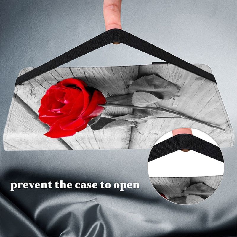 Δερματινη Θηκη Samsung Galaxy Tab S10 Plus Σχέδιο Τριαντάφυλλου