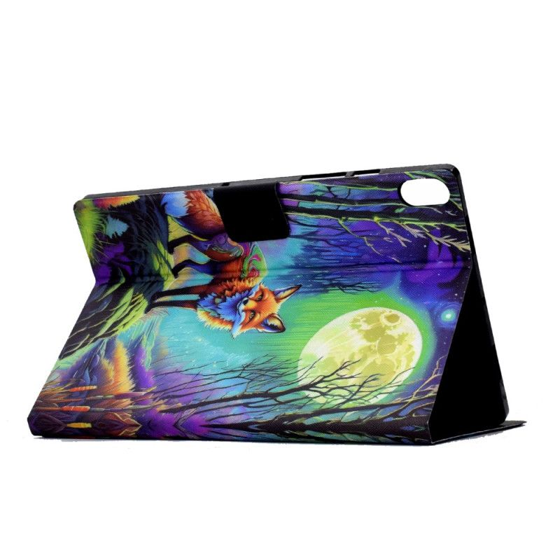 Δερματινη Θηκη Samsung Galaxy Tab S11 Αλεπού Στο Φεγγαρόφωτο