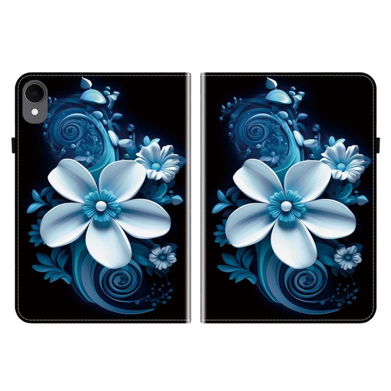 Δερματινη Θηκη Samsung Galaxy Tab S11 Μαύρες Ορχιδέες