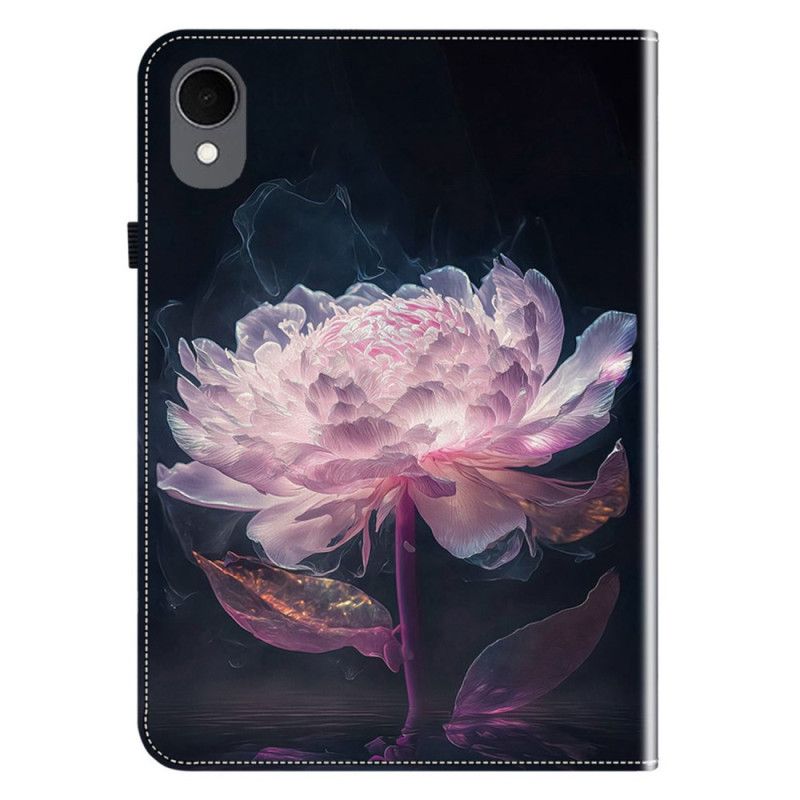 Δερματινη Θηκη Samsung Galaxy Tab S11 Μωβ Παιώνια