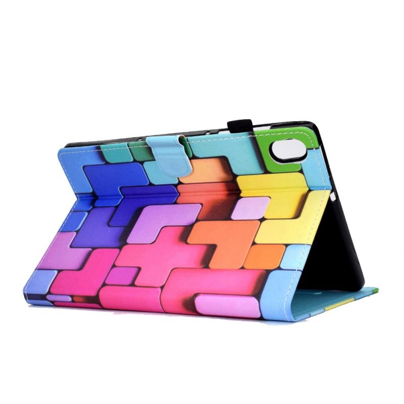 Δερματινη Θηκη Samsung Galaxy Tab S11 Χρωματιστά Τετράγωνα