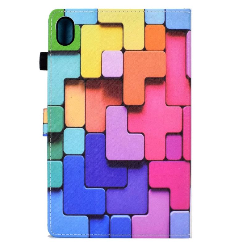 Δερματινη Θηκη Samsung Galaxy Tab S11 Χρωματιστά Τετράγωνα