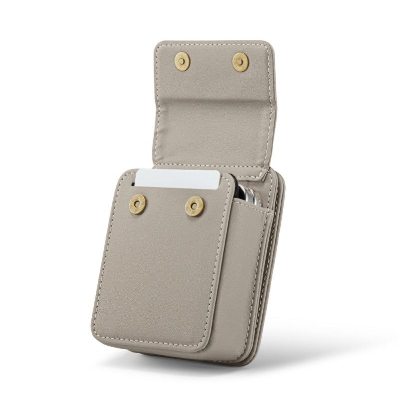 Δερματινη Θηκη Samsung Galaxy Z Flip 7 Fe Πορτοφόλι Rfid Με Ιμάντα Ώμου