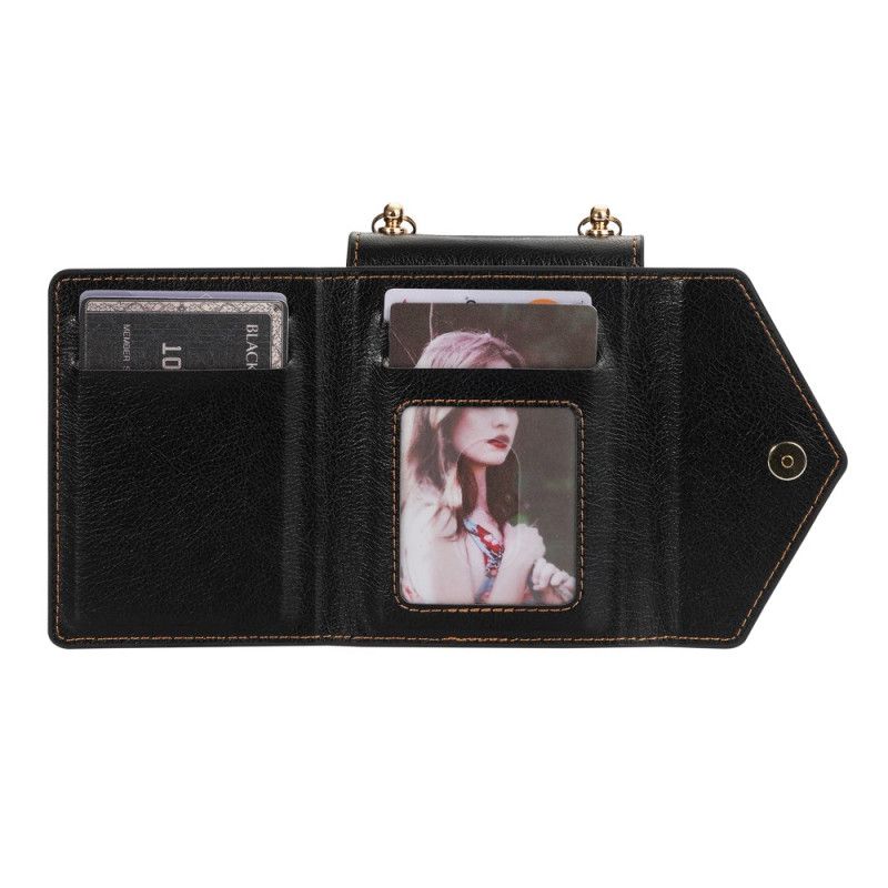 Δερματινη Θηκη Samsung Galaxy Z Flip 7 Πορτοφόλι Ώμου N.bekus