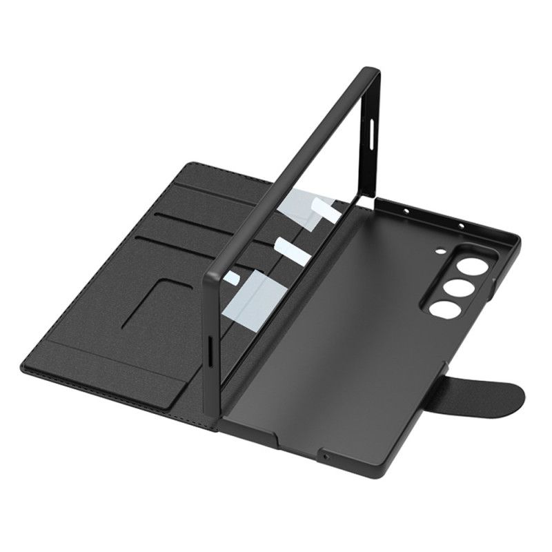 Δερματινη Θηκη Samsung Galaxy Z Fold 7 Βάση Και Βάση Γραφίδας