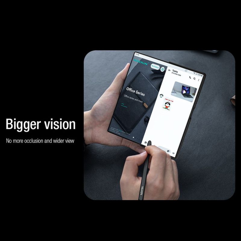 Δερματινη Θηκη Samsung Galaxy Z Fold 7 Σειρά Qin Pro Nillkin