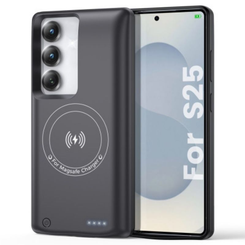 Εξωτερική Θήκη Μπαταρίας 10000mah Για Samsung Galaxy S25 / S24 Με Μαγνητική Σύνδεση