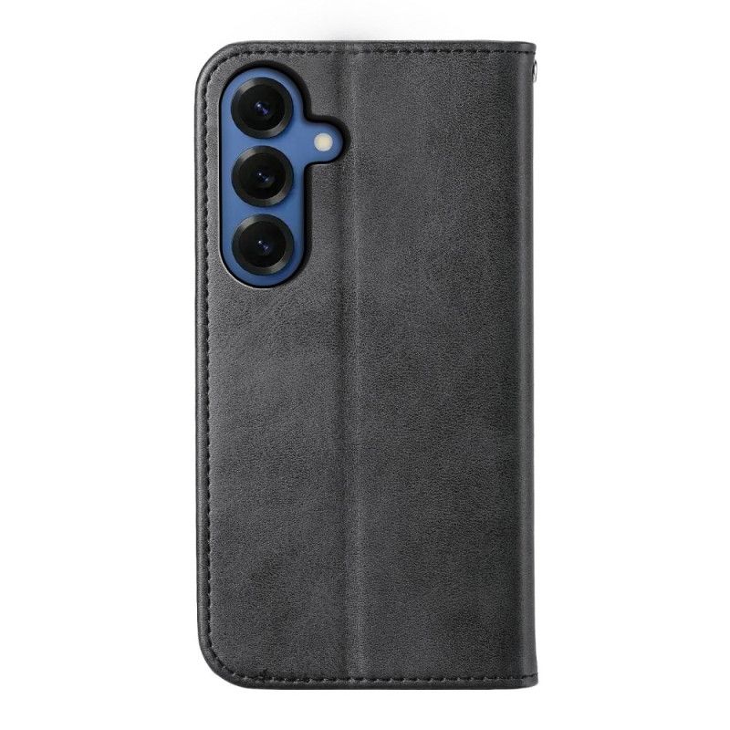 Flip Case Für Samsung Galaxy S26 Geprägte Geometrie