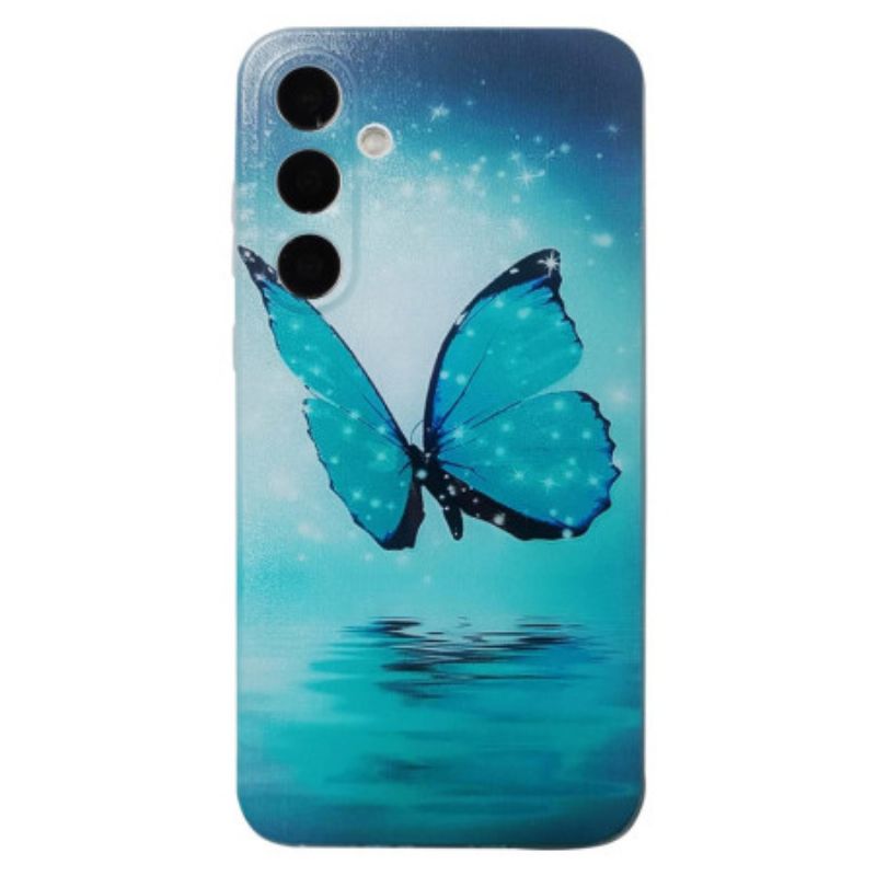 Hülle Samsung Galaxy S26 Handyhülle Blauer Schmetterling