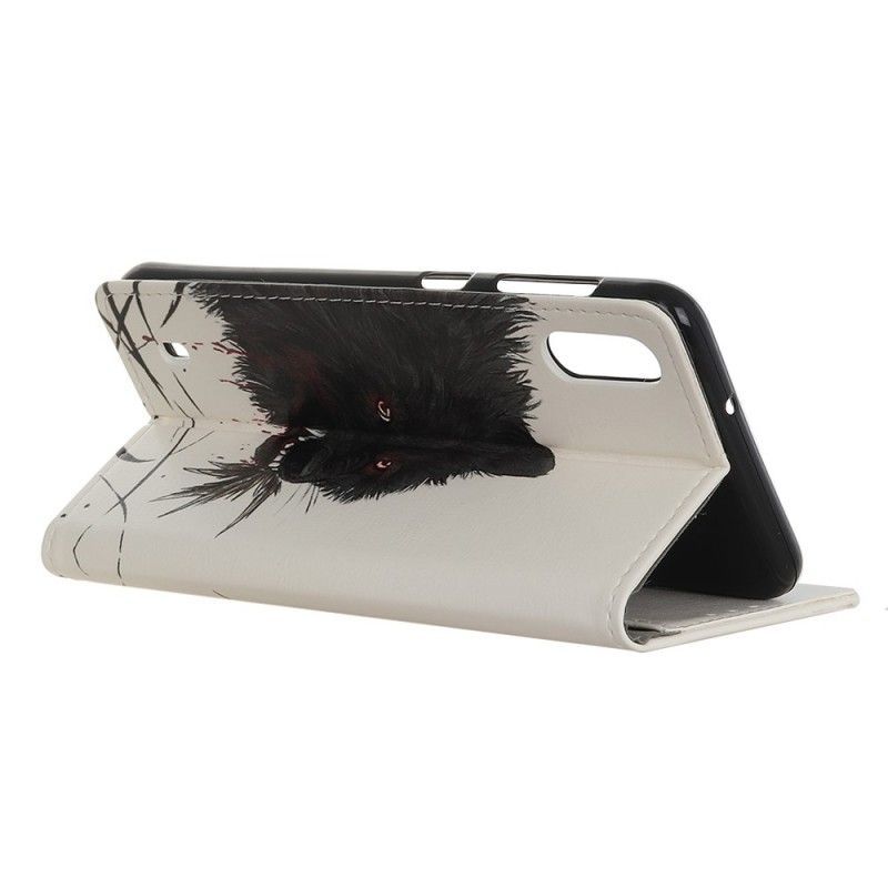 Κάλυμμα Folio Samsung Galaxy A10 Θήκες Κινητών Πεινασμένος Λύκος