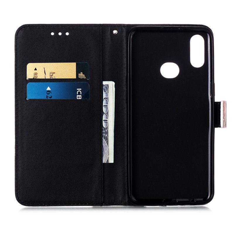 Κάλυμμα Folio Samsung Galaxy A10s Θήκες Κινητών Τίγρη Νύχτας