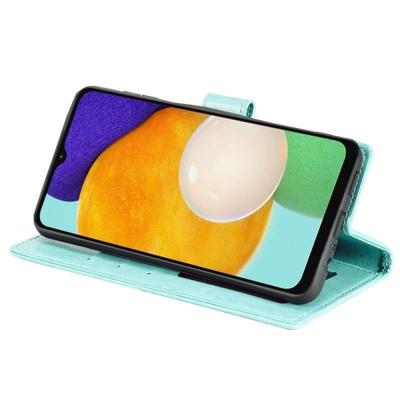 Κάλυμμα Folio Samsung Galaxy A13 5G Γκρι Ήλιος Μάνταλα