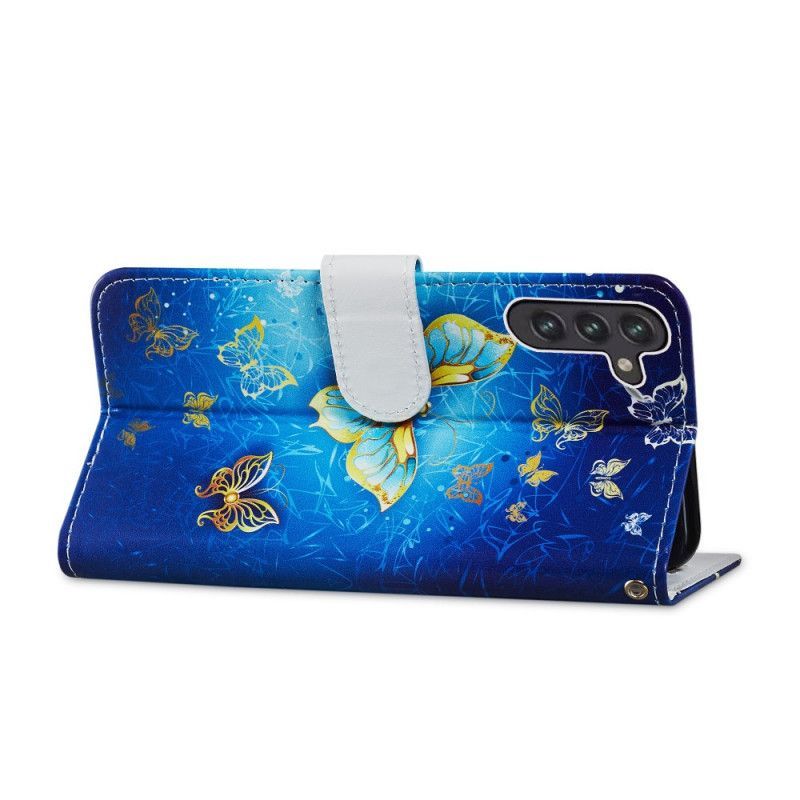 Κάλυμμα Folio Samsung Galaxy A13 5G Θήκες Κινητών Πτήση Πεταλούδων