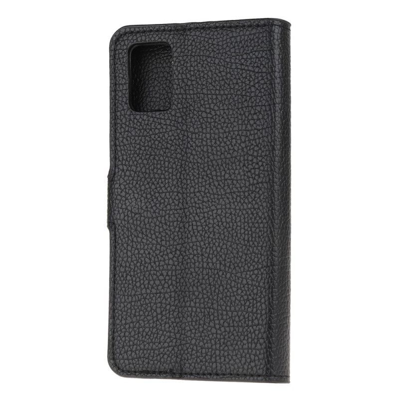 Κάλυμμα Folio Samsung Galaxy A32 5G Εφέ Δέρματος Λίτσι