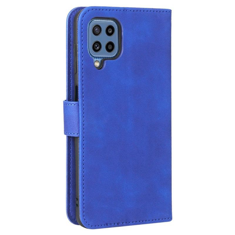 Κάλυμμα Folio Samsung Galaxy M32 Μαύρο Αίσθηση Δέρματος