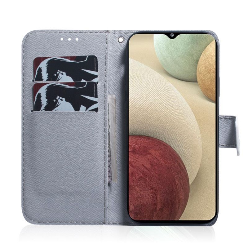 Κάλυμμα Folio Samsung Galaxy M32 Θήκες Κινητών Ζωγραφική Κουκουβάγιων