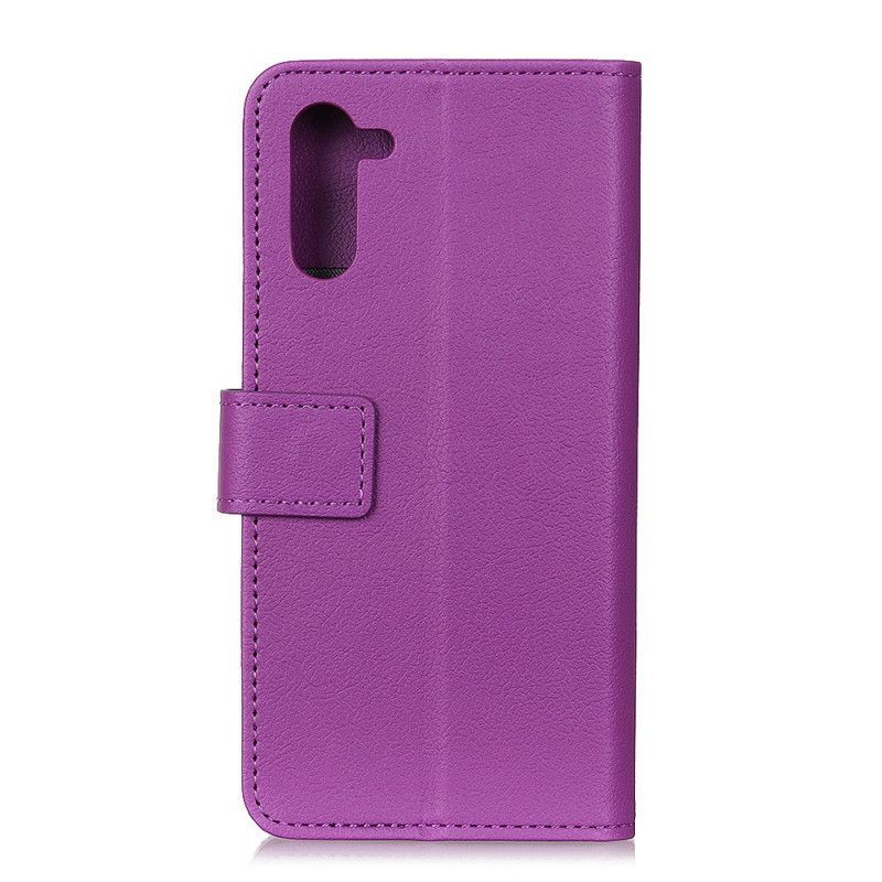 Κάλυμμα Folio Samsung Galaxy Note 10 Ροζ Ποιότητα Απομίμησης Δέρματος