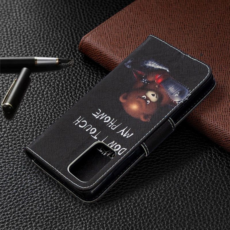 Κάλυμμα Folio Samsung Galaxy Note 20 Επικίνδυνη Αρκούδα