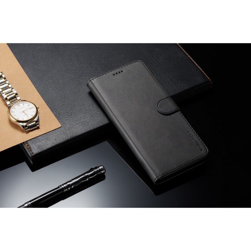 Κάλυμμα Folio Samsung Galaxy Note 9 Μαύρο Lc.Imeeke Δερμάτινο Εφέ