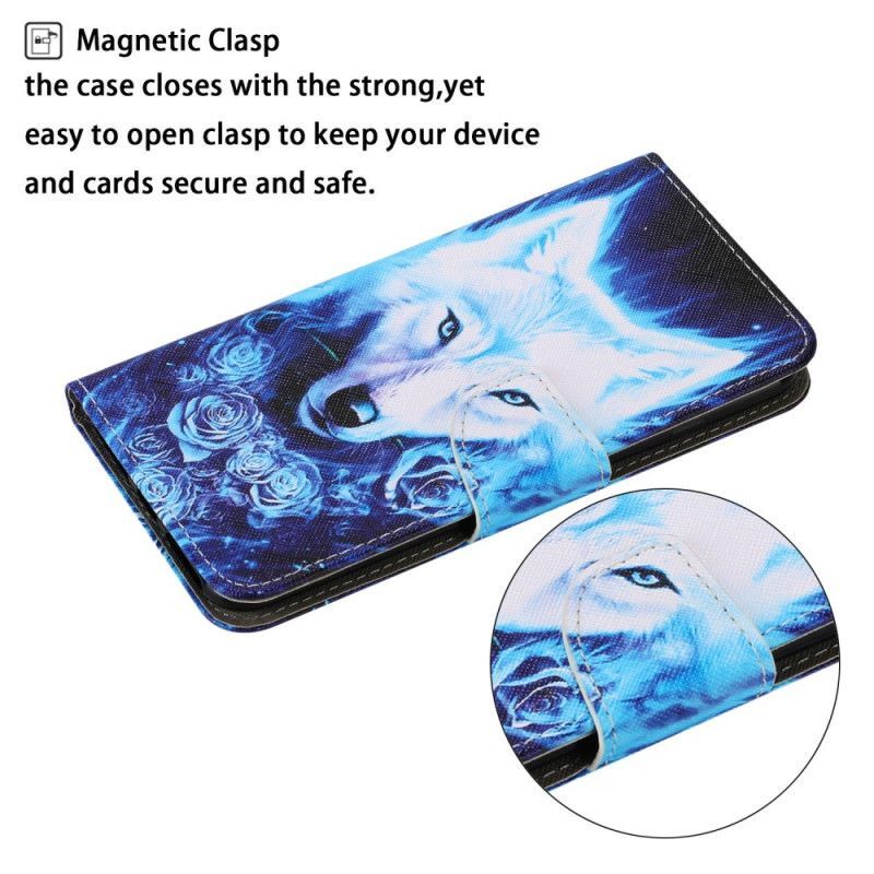 Κάλυμμα Folio Samsung Galaxy S20 FE Λευκός Λύκος
