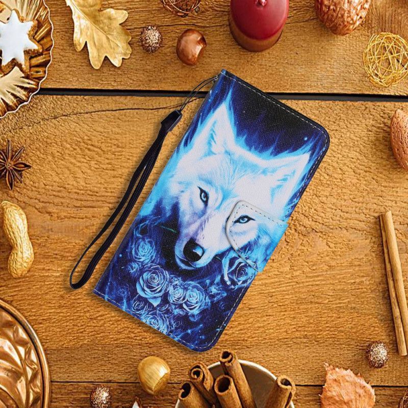 Κάλυμμα Folio Samsung Galaxy S20 FE Λευκός Λύκος