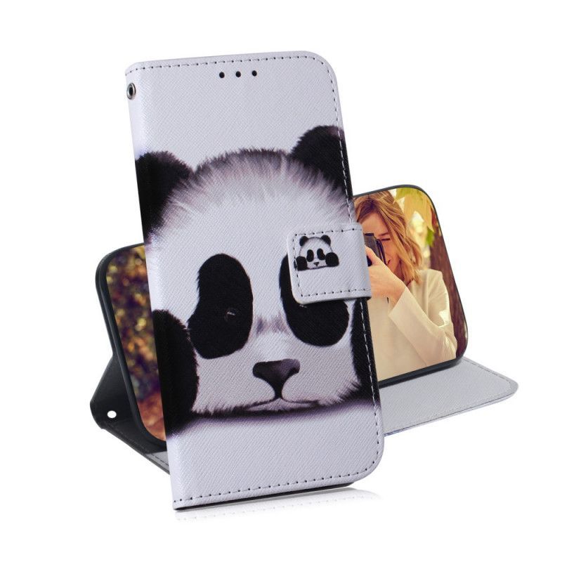 Κάλυμμα Folio Samsung Galaxy S20 FE Θήκες Κινητών Πρόσωπο Panda